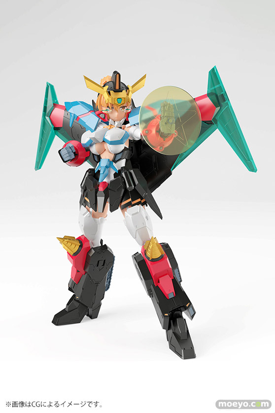 コトブキヤ クロスフレーム・ガール ガオファイガー 坂埜 竜 堀 克彦 西丸 芳弘  KOTOBUKIYA プラモデル 28