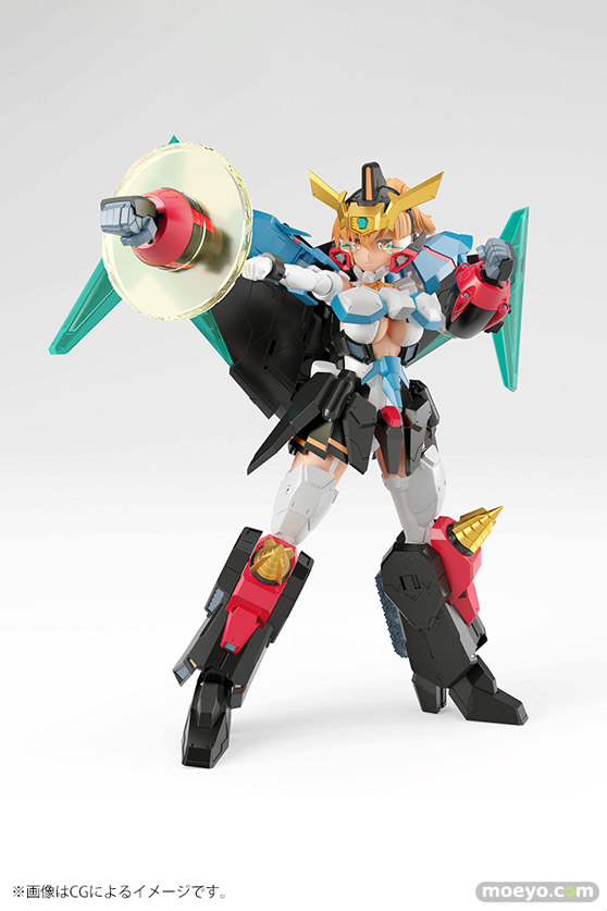 コトブキヤ クロスフレーム・ガール ガオファイガー 坂埜 竜 堀 克彦 西丸 芳弘  KOTOBUKIYA プラモデル 34