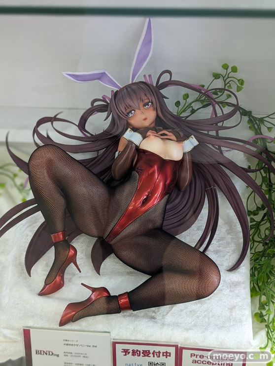 BINDing 対魔忍シリーズ 水城ゆきかぜ バニーVer.2nd 永野健民 月柳 エロ フィギュア エムズ 01