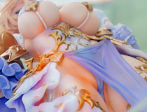 ヴェルテクス新作美少女フィギュア「ヴェルテクス・オリジナルズ エルフ村 第14村人 ママ・ティアナ」彩色サンプルがアキバで展示！