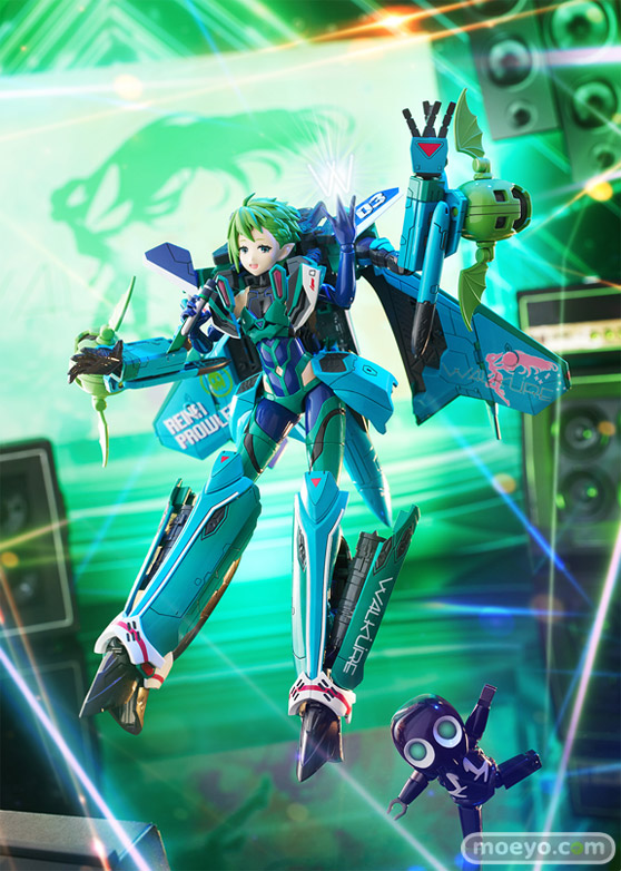 アオシマ V.F.G. No.MC-15 マクロスΔ VF-31A カイロス レイナ・プラウラー プラモデル 01