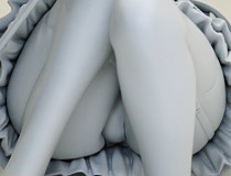 【WF2024冬】ベルファイン新作美少女フィギュア「ようこそ実力至上主義の教室へ 坂柳有栖」監修中原型が展示！