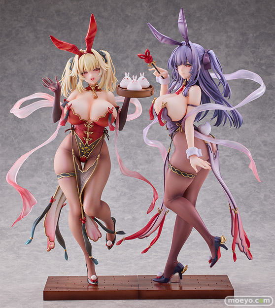 BINDing HOTVENUS チャイナドレスバニー  ゆり＆ステラ Xin エロ フィギュア キャストオフ 01