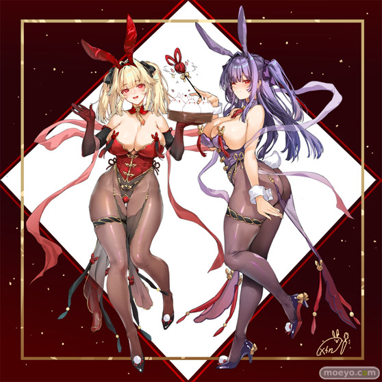 BINDing HOTVENUS チャイナドレスバニー  ゆり＆ステラ Xin エロ フィギュア キャストオフ 14