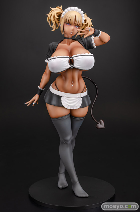 Q-six 黒ギャルメイド淫魔 ここあ ノルグレコ K2 MouseUnit エロ キャストオフ フィギュア 01