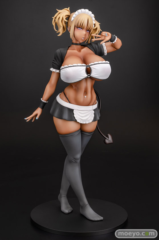 Q-six 黒ギャルメイド淫魔 ここあ ノルグレコ K2 MouseUnit エロ キャストオフ フィギュア 02