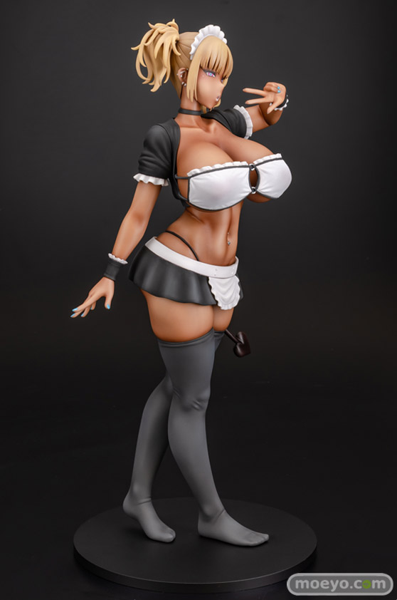 Q-six 黒ギャルメイド淫魔 ここあ ノルグレコ K2 MouseUnit エロ キャストオフ フィギュア 03