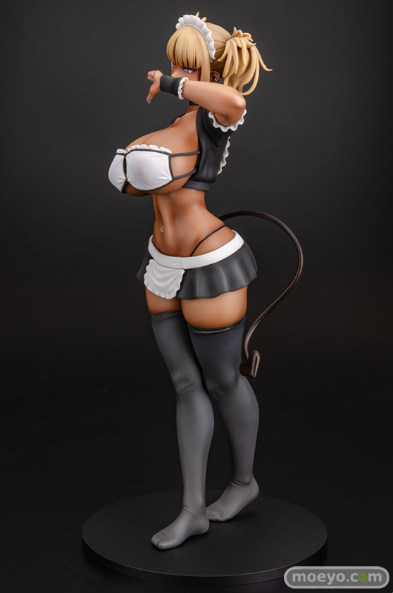 Q-six 黒ギャルメイド淫魔 ここあ ノルグレコ K2 MouseUnit エロ キャストオフ フィギュア 08