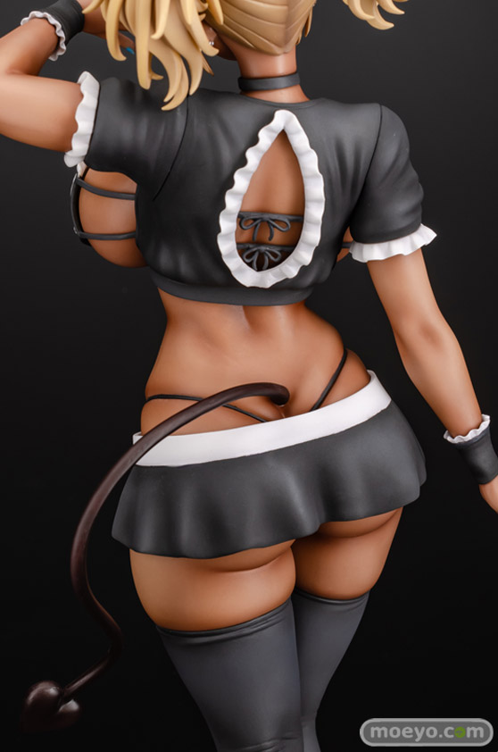 Q-six 黒ギャルメイド淫魔 ここあ ノルグレコ K2 MouseUnit エロ キャストオフ フィギュア 13