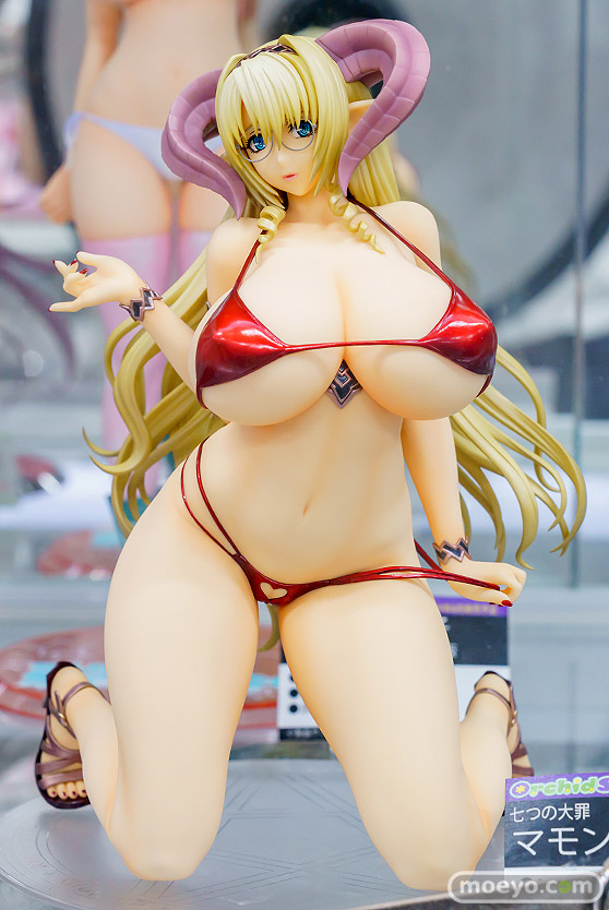 オーキッドシード 七つの大罪 マモン -いのうえたくやver.- 光焔- 石山智 フィギュア あみあみ 01