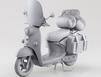 【アオシマ】アニメ『ゆるキャン△ SEASON3』に登場するバイクが立体化！
