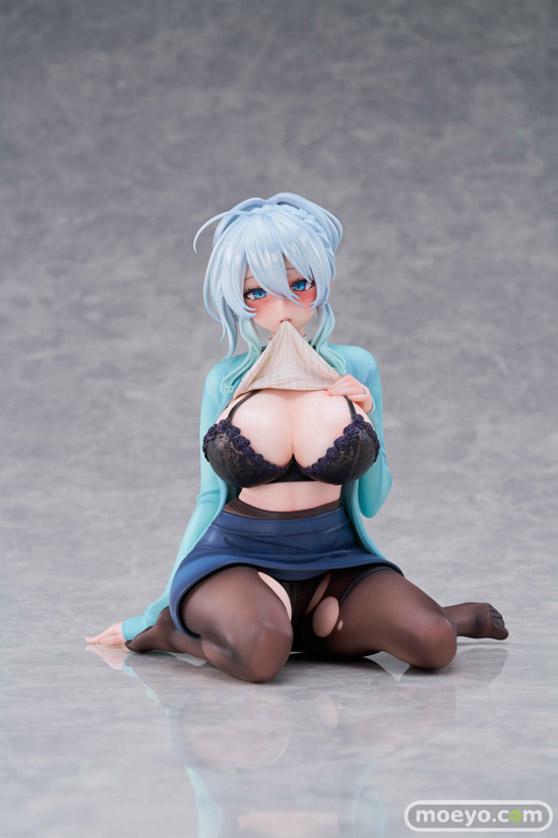 PURE ぷぅ崎ぷぅ奈 未亡人の雪女 雪乃深冬 座ってる雪乃さん エロ キャストオフ フィギュア あみあみ 08