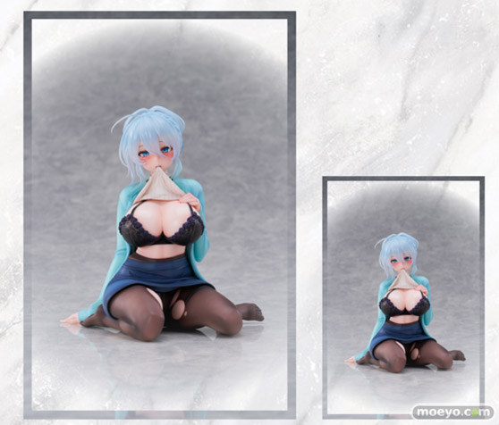 PURE ぷぅ崎ぷぅ奈 未亡人の雪女 雪乃深冬 座ってる雪乃さん エロ キャストオフ フィギュア あみあみ 26