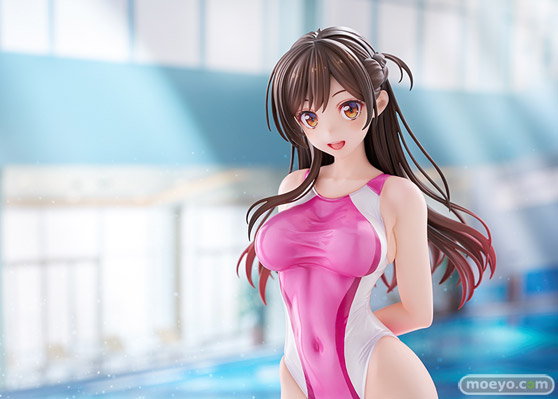 TVアニメ『彼女、お借りします』より、AMAKUNI「水原千鶴 競泳水着Ver.」HJ限定フィギュア受注開始!!15