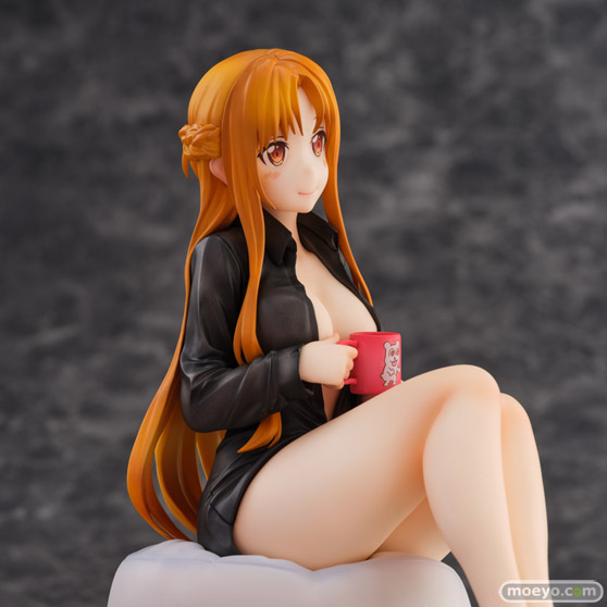 ホビーストック ソードアート・オンライン アリシゼーション War of Underworld 1/7 結城明日奈 ワイシャツ キリトカラー ver. one 株式会社MOE ウイング フィギュア 05