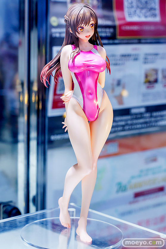 ホビージャパン 彼女、お借りします 水原千鶴 競泳水着Ver i-con 五日市歩 深井涼介 フィギュア あみあみ 02