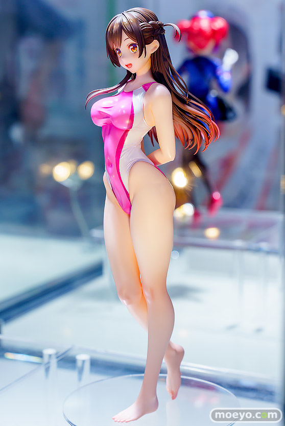 ホビージャパン 彼女、お借りします 水原千鶴 競泳水着Ver i-con 五日市歩 深井涼介 フィギュア あみあみ 04