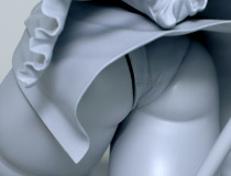 【スマイルフェス2024】ファット・カンパニー新作美少女フィギュア「アズールレーン テューリンゲン 月下の大掃除」監修中原型が展示！