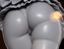 【エロホビ】【アダルトフィギュア】佐藤空気さんのイラストを立体化！Cleyera Doll新作エロフィギュア「ケガレボシ・赤 白崎心春」製作中原型が展示！