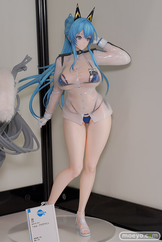 フリーイング 勝利の女神:NIKKE ヘルム:アクアマリン 宇治川法幹 松田モデル ドラゴンクラフト スマイルフェス2024 フィギュア 02