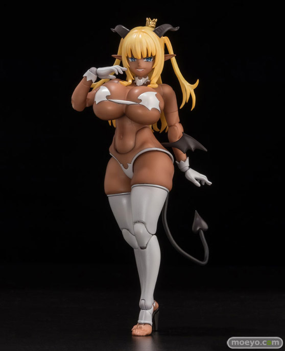 セカンドアックス ネイティブ SECOND AXE式❤HENTAI ACTION サキュバス女王 リズベット~褐色ver.~ 朝凪 ベンチマアク エロ フィギュア キャストオフ 02