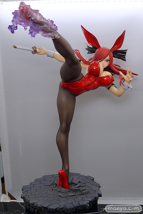 オルカトイズ FAIRY TAIL エルザ・スカーレット ハイキックver. 紅兎 白兎 黒兎 白髪隆行 ワンダーフェスティバル2024 [夏]  フィギュア 01