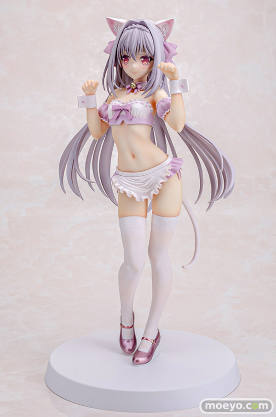 Q-six 月に寄りそう乙女の作法 桜小路ルナ 猫耳メイド 桜カラーver. うるしふぃーるど ノルグレコ K2 エロ フィギュア キャストオフ 10