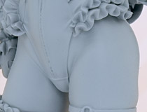 【WF2025冬】キューズQ新作美少女フィギュア「デッド・オア・アライブ マリー・ローズ トゥインクル・ローズVer.」監修中原型が展示！