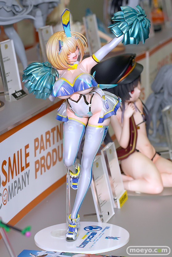 ファット・カンパニー バニースーツ プランニング ソフィア・F・シャーリング チアリーダーVer. 山口祐幸 あきもとはじめ フィギュア 2025 冬 ホビーメーカー合同展示会 02