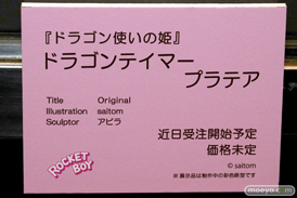 第10回 ネイティブグループ合同展示会（エロホビ） エロ フィギュア キャストオフ ロケットボーイ saitom氏オリジナルイラスト     『ドラゴン使いの姫』ドラゴンテイマー プラテア アビラ 幹本ヌレ子 ネイティブ 23