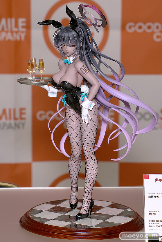 マックスファクトリー ブルーアーカイブ -Blue Archive- 角楯カリンバニーガール 智恵理 彩部一路 Mx2J フィギュア 2025 冬 ホビーメーカー合同展示会 01