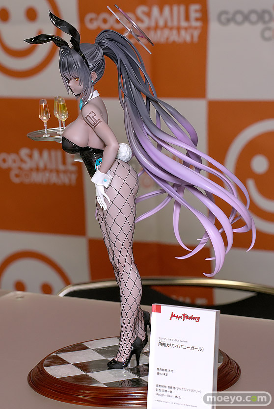 マックスファクトリー ブルーアーカイブ -Blue Archive- 角楯カリンバニーガール 智恵理 彩部一路 Mx2J フィギュア 2025 冬 ホビーメーカー合同展示会 05