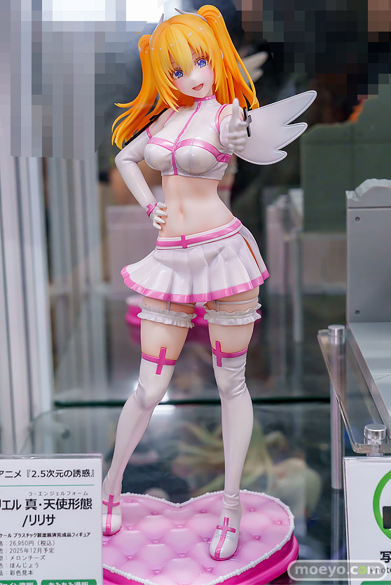 ベルファイン 2.5次元の誘惑 リリエル 真・天使形態/リリサ メロンチーズ ほんじょう フィギュア あみあみ 01