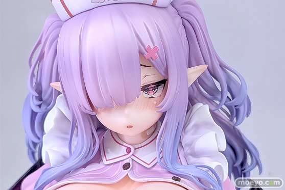 のくちゅるぬ 『コミックアンリアル Vol.98』カバーイラスト 地雷系サキュバスナース 七森綾乃 Illustrated by しおこんぶ 永野健民 PLAMODE エロ キャストオフ フィギュア エムズ 06