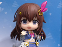 背景パネルに直筆サインがあるものも！ホロライブの「ねんどろいど」がずらりと展示！「hololive FIGURE EXHIBITION in AKIBA」会場フォトレポート02