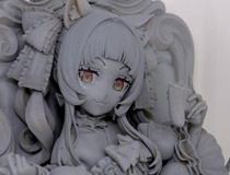 【hololive FIGURE EXHIBITION in AKIBA】コトブキヤ新作美少女フィギュア「ホロライブプロダクション 紫咲シオン ～ゴスロリ衣装Ver.～監修中原型が展示！