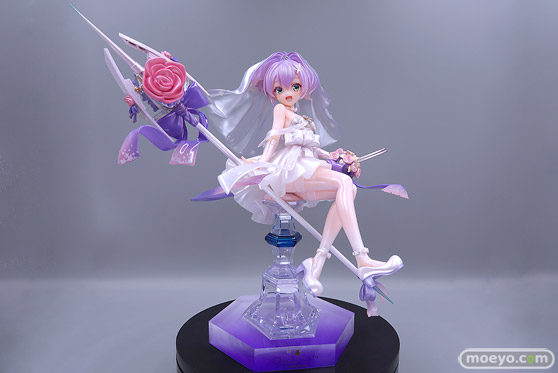 ミメヨイ アズールレーン ジャベリン 幸せのジューンブライド フィギュア エルドラモデル　CREAME　江幡 製品版 01