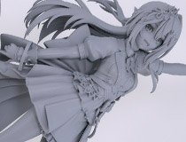 【hololive FIGURE EXHIBITION in AKIBA】グッドスマイルカンパニー新作美少女フィギュア「ホロライブプロダクション  AZKi hololive 5thfes. -The Last Frontier-」監修中原型が展示！