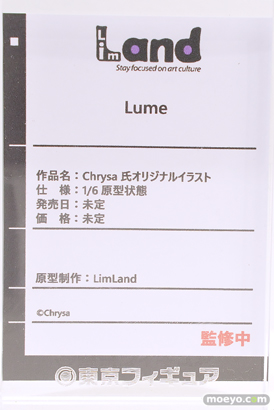 ワンダーフェスティバル2025 [冬]  フィギュア LimLand Chrysa 氏オリジナルイラスト Lume 10