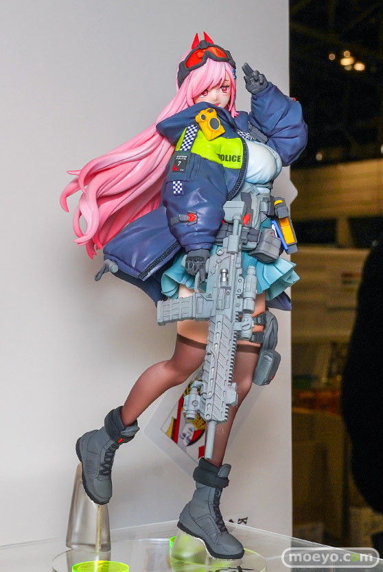 画像　フィギュア　サンプル　レビュー　ワンダーフェスティバル2025 [冬]　BurstStep momo+　ソフトシェルクラブ。
 02