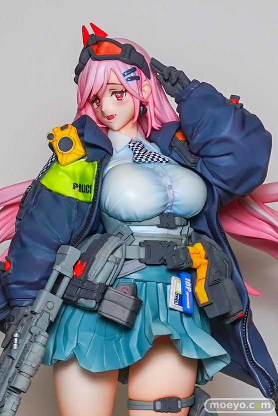 画像　フィギュア　サンプル　レビュー　ワンダーフェスティバル2025 [冬]　BurstStep momo+　ソフトシェルクラブ。
 03