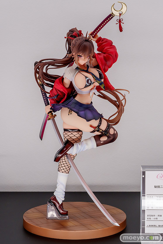 Charm 「不撓不屈」絵師100人展 12 秘技二刀流 影縫舞 阿修 東京フィギュアギャラリー 01