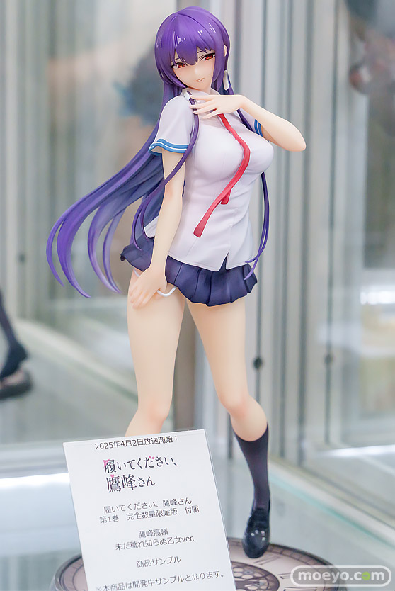 KADOKAWA BD 履いてください、鷹峰さん 第1巻 鷹峰高嶺 1/7スケールフィギュア付き完全数量限定版 鷹峰高嶺 未だ穢れ知らぬ乙女ver. 01