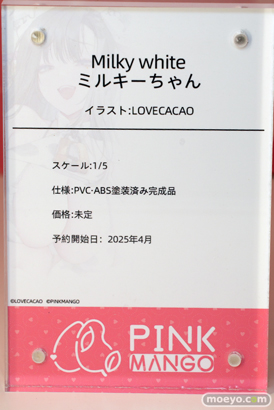 PinkMango Milky whiteミルキーちゃん illustration by LOVECACAO パンツ Dark Arbalest:nekomeow ワンダーフェスティバル2025 [冬]  フィギュア キャストオフ エロ 16