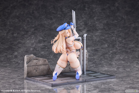 Lovely 拘束警察 クリスティーナ Illustrated by 黒筆AN n A Su エロ フィギュア キャストオフ 15