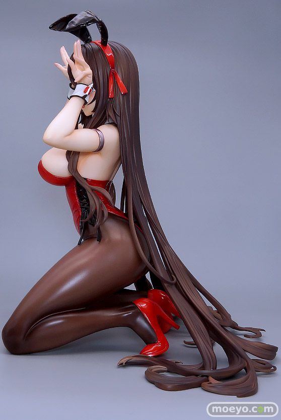 カーニバル 1/4スケールフィギュア　アマカノ2+　黒姫結灯　バニースーツver. きんぐさーもん muni エロ フィギュア キャストオフ A08