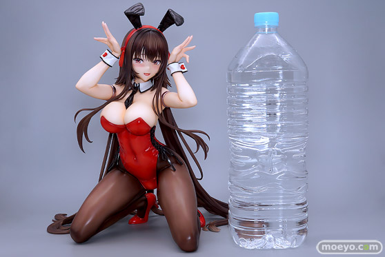 カーニバル 1/4スケールフィギュア　アマカノ2+　黒姫結灯　バニースーツver. きんぐさーもん muni エロ フィギュア キャストオフ A10