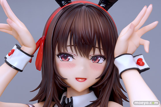 カーニバル 1/4スケールフィギュア　アマカノ2+　黒姫結灯　バニースーツver. きんぐさーもん muni エロ フィギュア キャストオフ A13