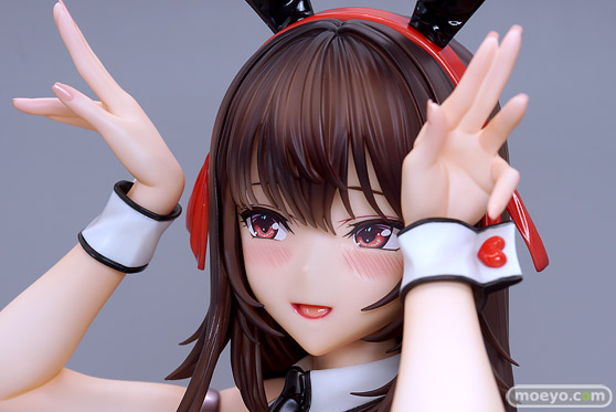 カーニバル 1/4スケールフィギュア　アマカノ2+　黒姫結灯　バニースーツver. きんぐさーもん muni エロ フィギュア キャストオフ A14