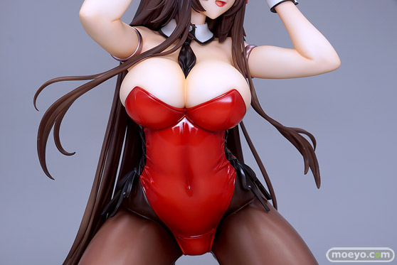 カーニバル 1/4スケールフィギュア　アマカノ2+　黒姫結灯　バニースーツver. きんぐさーもん muni エロ フィギュア キャストオフ A15